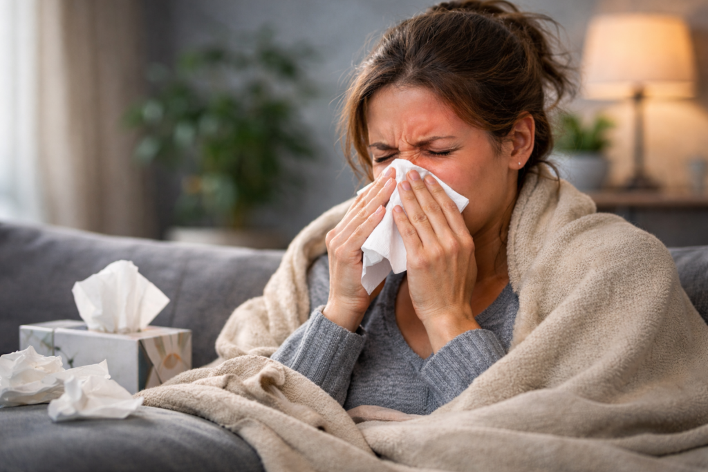 blocked nose
