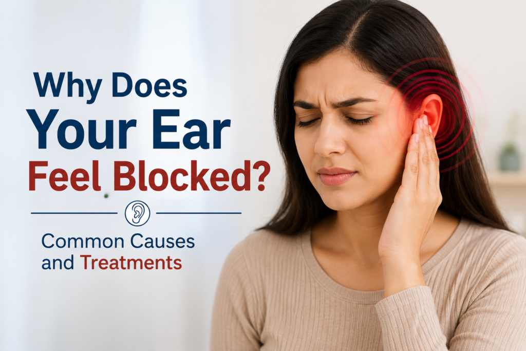 Why Does Your Ear Feel Blocked? Common Causes and Treatments