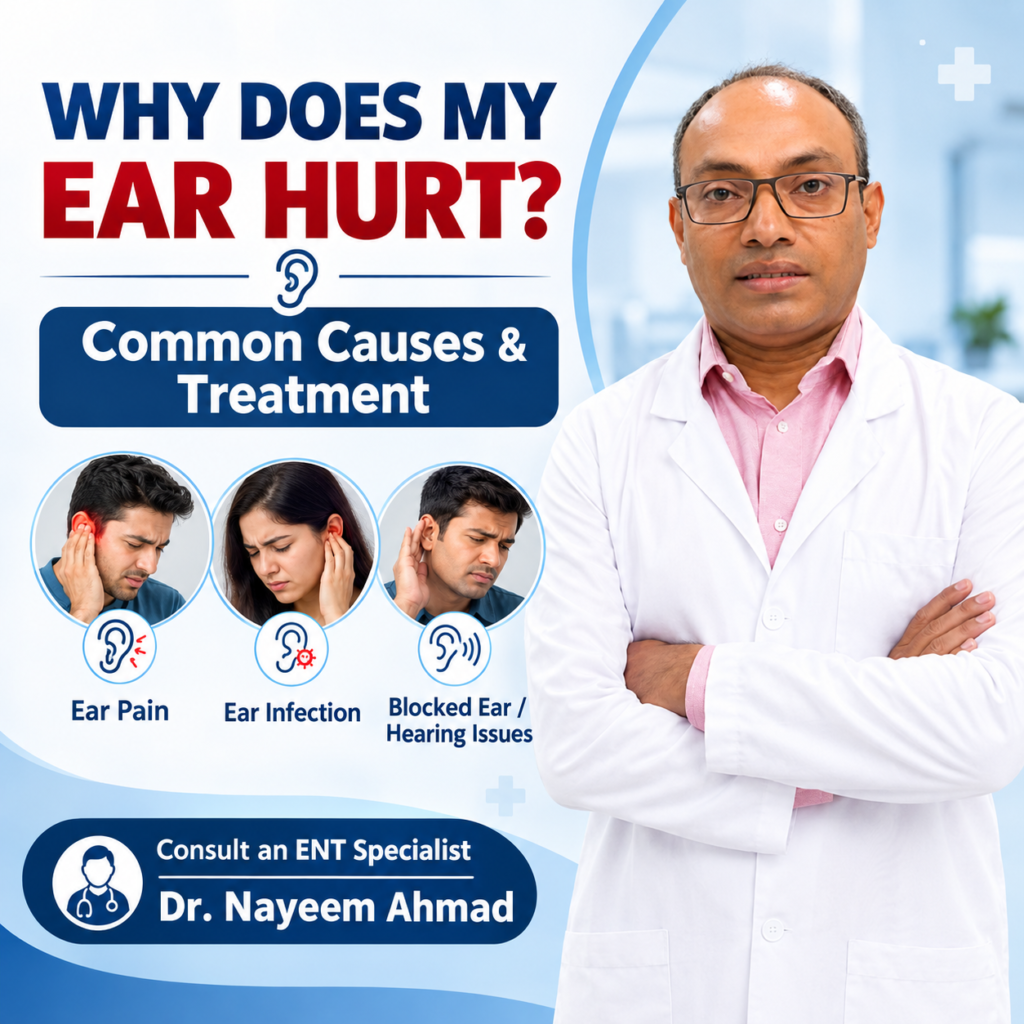Why Does My Ear Hurt? Common Causes and Treatment