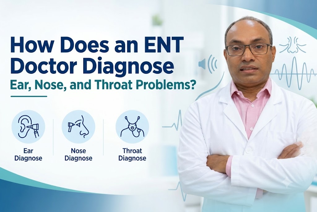 How Does an ENT Doctor Diagnose Ear, Nose and Throat Problems?